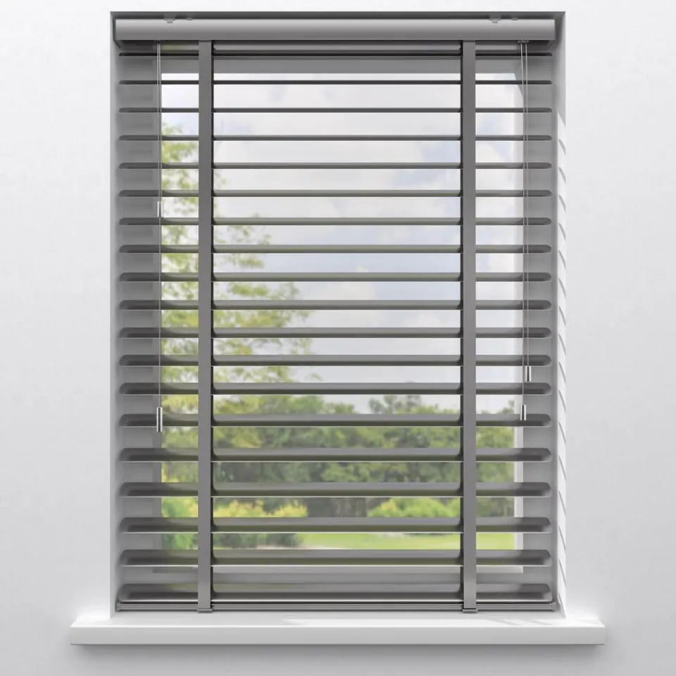 Kwantum Fenstr Aluminium Jaloezie Marlijn Brons 50mm | Aluminium Jaloezieën | Houten Jaloezieën