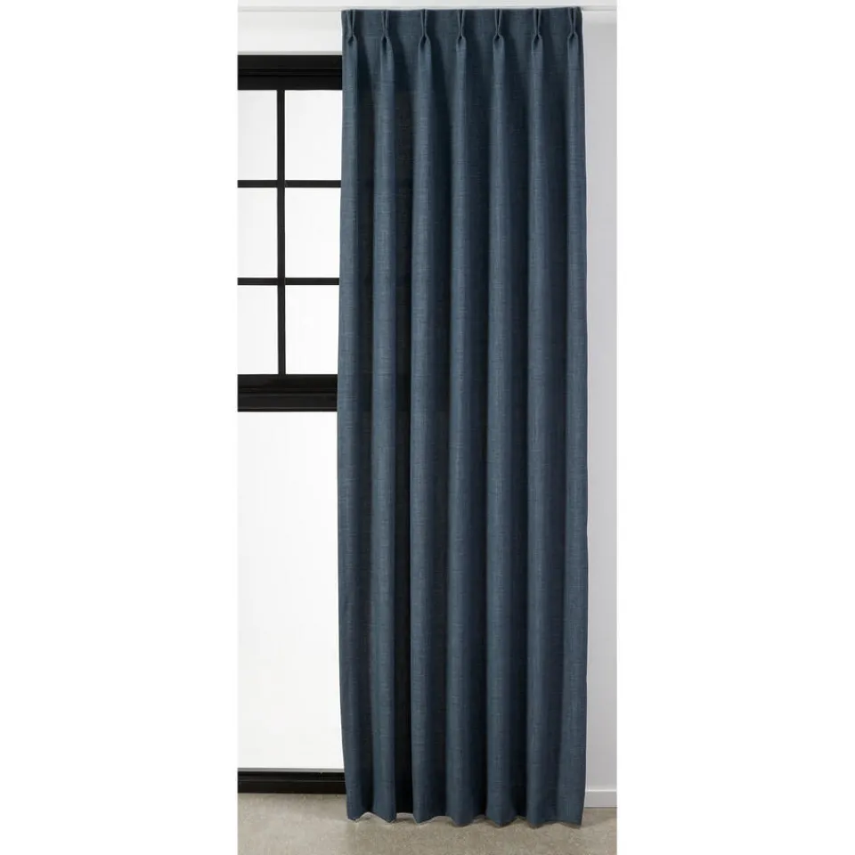 Kwantum Gordijn Kaat Donkerblauw | Vouwgordijnen | Gordijnen