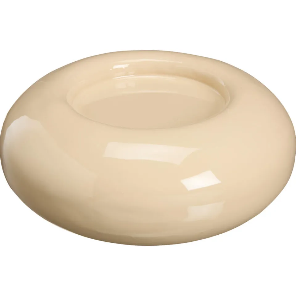 Kwantum Kandelaar Bumper Naturel 13,5 Cm ø 14 Cm | Kandelaars | Kandelaars