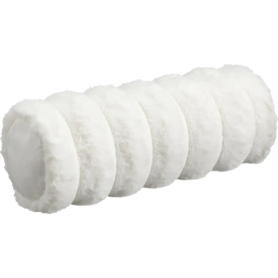 Kwantum Kussenrol Rib Off-White - 46x15 Cm | Sierkussens