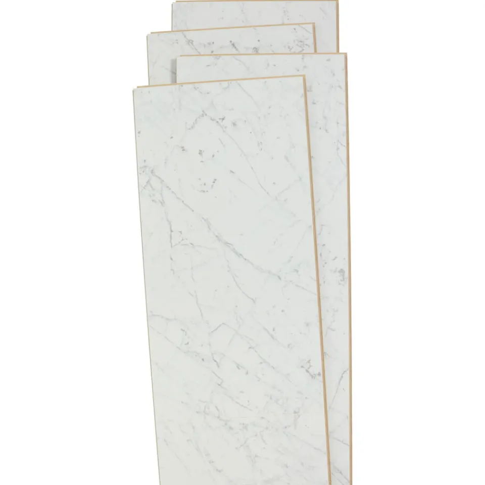 Kwantum Laminaat Oshawa Marmer Wit XL Plank | Extra Breed Laminaat