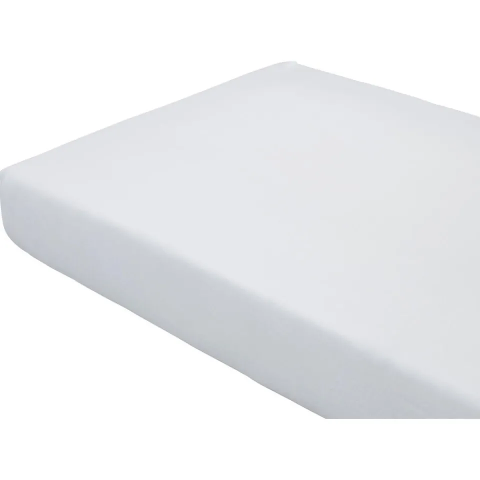 Kwantum Molton Wit 90x200 Cm | Hoeslakens. Moltons & Kussenslopen | Beddengoed