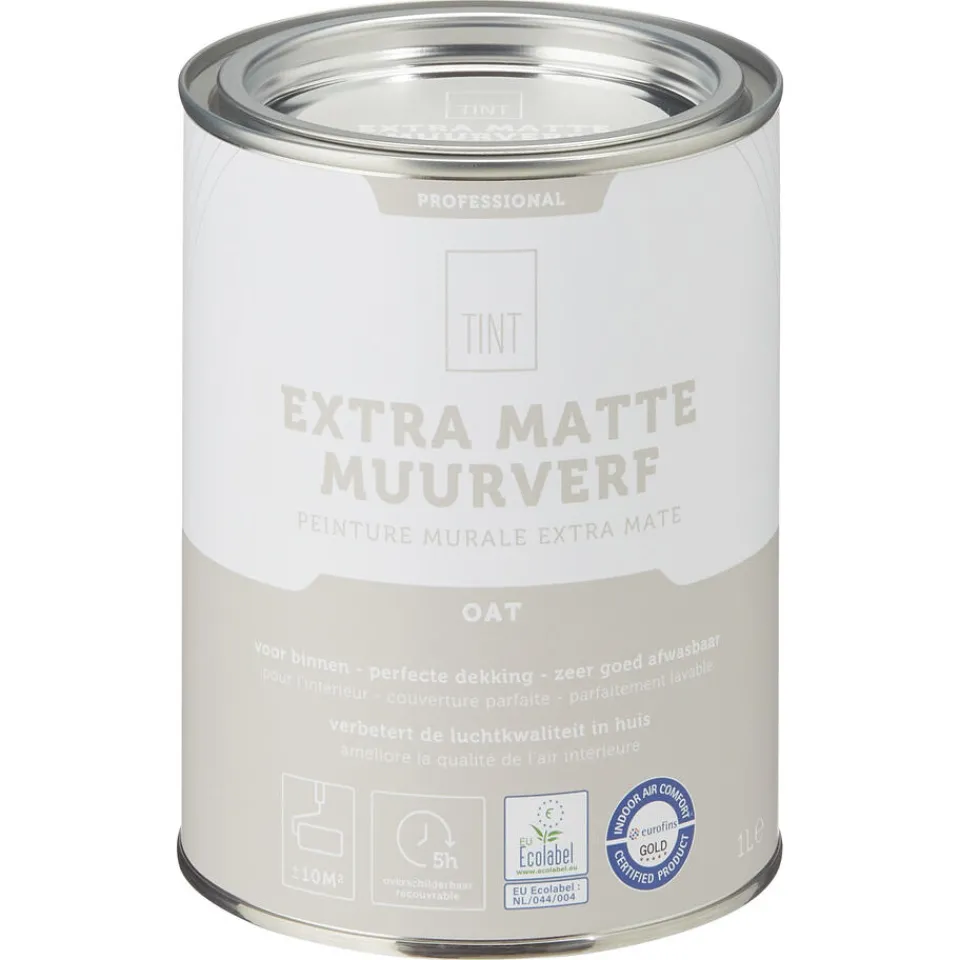 Kwantum Muurverf Professional Oat 1 L | Muurverf