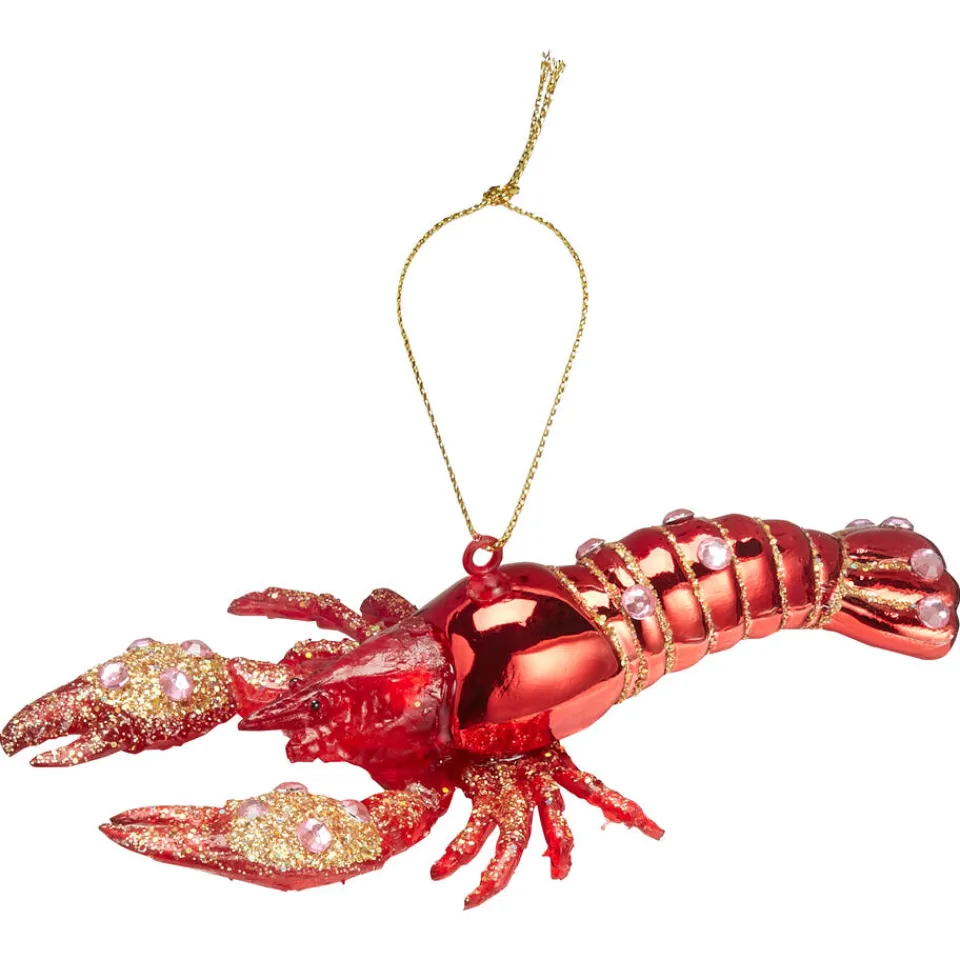 Kwantum Ornament Kreeft Rood | Kerstballen & Kerstornamenten