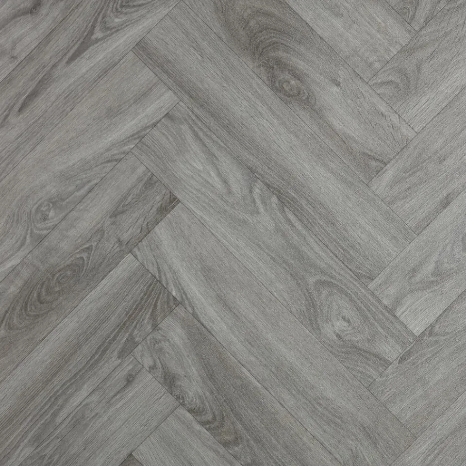 Kwantum Vinyl Woodward Taupe Eiken Visgraat | Vinyl Vloeren
