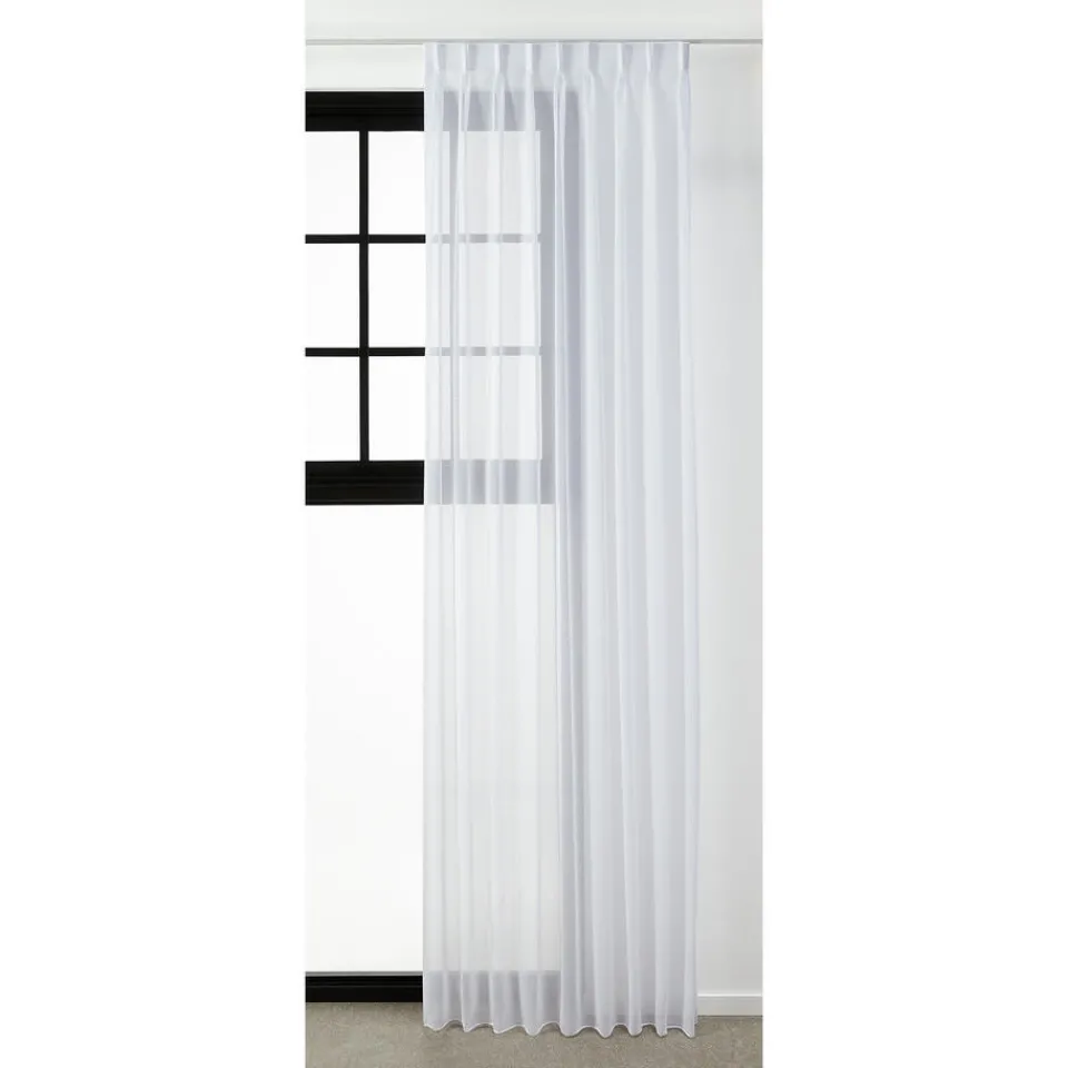 Kwantum Vitrage Bjork Wit | Vitrages | Gordijnen